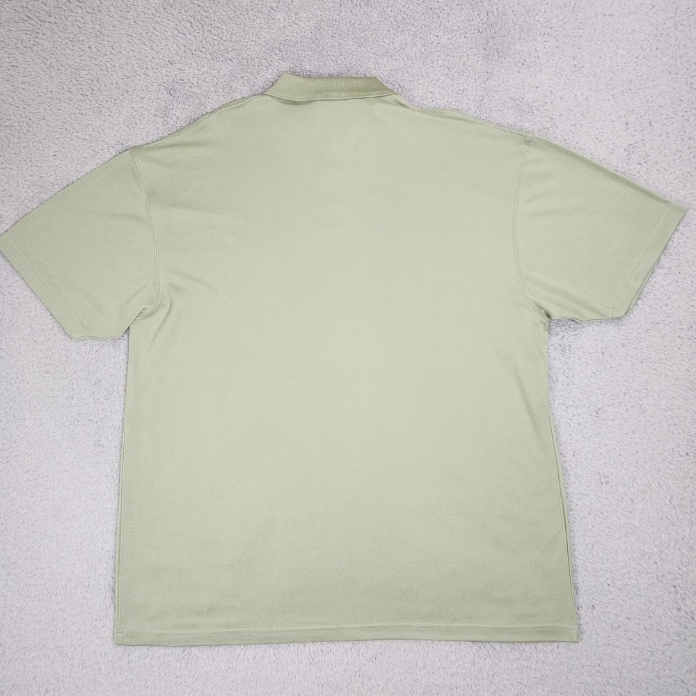 Jos. A. Bank Polo Shirt Mens 2XL XXL Light Green 100% Silk Short Sleeve Golf - Picture 14 of 14